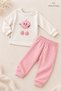 Baby Girl Set with Cute Pumpkin Figure, 2-Piece Top and Bottom Set, Seasonal, 3, 6, 9, 12 Months - 5
