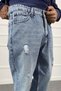 Ripped Blue Denim Jean - Jeans - 3