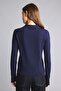 Regular Fit Polo Collar Long Sleeve Basic Knit Sweater D6259Ax26Au - 4