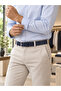 Premium Navy Blue Suede Men's Belt 100% Genuine Leather - 3