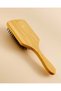 Beige Wooden Hair Brush