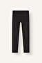 Elastic Waisted Straight Leg Long Combed Cotton Tights Girls I3425A826Au - 2