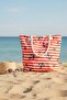 Striped Marine Patterned Beach Bag - 2