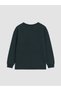 Two Mt Shop Quality Lcw Kids Anthracite Combed Cotton Printed Loose & Baggy Long Sleeve Boys' T-Shirt - 2