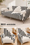 3+3+1+1 Stretch Elastic Flexible Washable Wellsoft Sofa Cover Set –