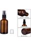Glass Spray Bottles for Oil, Hair, Plants Water Empty Fine Mist and Refillable Mini Travel Size Bottle for Cleaning Solutions, Essential Oil Sprayer and Nozzle 6 Pack (30ml) - 4