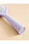 Purple Padded Hair Brush - 4