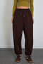 Elastic Waist Sweatpants with Cuffed Cuffs - 6