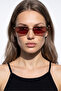 Acosta Gold Red Sunglasses