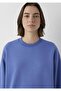 Crew Neck Sweatshirt Bleached Denim - 6