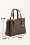 Luxury Adjustable Shoulder Strap, Large Internal Volume, Women's Shoulder Bag - 8
