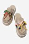 Destiny Women's Faux Leather Slippers Beige Suede - 4
