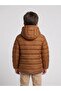 Boy's Water-Repellent Hooded Coat with Pockets and Zipper - 2
