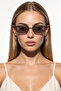 Acosta Gun Light Brown Sunglasses