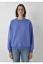 Crew Neck Sweatshirt Bleached Denim
