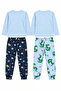 Boys' Pajama Set – Cotton Lycra and Combed Cotton Fabric 4-10 Years - 3
