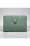 Water Green Small Size Soft Texture Wallet Clutch Bag - 2