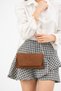 Women's Hand and Shoulder Bag with Side Magnet Detail and Chain Strap Cover - Stylish Clutch Portfolio - 2