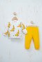 Baby & Kids Banana Patterned Printed Sweatshirt and Yellow Pants Two-Piece Set - 5