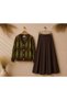 Coffee Green Knitwear Cardigan - 2