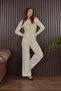 Stylish Knitwear Set with Snap Fasteners - 2