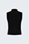Braided Zero Sleeve Knitwear - Black - 6