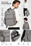 Unisex Backpack with Wallet - 3