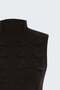 Braided Zero-Sleeve Knitwear - Brown - 4
