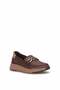 D26Ka-3610 Women's Genuine Leather Casual Shoes Brown - 2