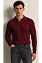Men's Chain Pattern Thin Knitwear Sweater Long Sleeve