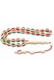 Engraved Bone Prayer Beads Barley Cut – Red Green Handcrafted Special Design Men's Prayer Beads - 2