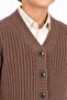 Boy's Buttoned V-Neck Thessaloniki Knitted Cardigan - 5