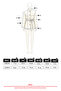 Buttoned Front Fox Fur Coat 50719 - Brown - 6