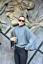 Bat Sleeve High Neck Knitwear Sweater Sun529 - 3
