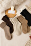 3 Pairs of Women's Winter Towel Socks – Cotton Thick Warm Soft Boot Socks – Winter Cozy