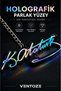 Ataturk Signed Car Rearview Mirror Ornament Holographic Design Keychain 10 cm Multi Color - 4