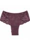 Plus Size Floral Lace Bow Detailed Stretchy Women's Panties