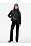 Long Sleeve Zippered Faux Leather Crop Biker Jacket