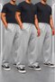 3-Pack Men's Premium Sweatpants Comfortable Fit - Casual & Sports Pants
