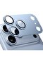 iPhone 18 Pro Compatible Camera Lens Protector with Metal Frame Full Coverage Protective Glass