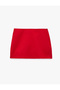 Slim Fit Pocket Mini Shorts Skirt