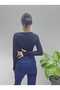 Women's Modal Fabric Crew Neck Finger-Loop Body-Blouse - 6