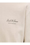 Beige JJEARCHIVE Logo Print Round Neck Sweatshirt - 6