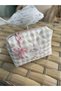 Duck Embroidered Letter Detail Charmlı Makeup Bag Baby Care Bag Medium Size (Specify the Letter) - 2
