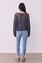 Mesh Knitwear Navy Blue - 3