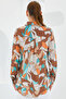 3721 Graphic Patterned Shirt - Milk Coffee - 4