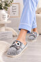 Women's Owl Figured Plush House Slippers Closed Toe Plush Insole Winter Comfortable House Slippers Gift Slippers Stc1361 - 3