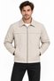 Men's Water Repellent Windproof Lined Full Zipper 4 Season Regular Fit Coat Jacket - Gray Mariposa Sec - 2