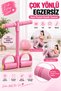 5-Piece Yoga Pilates Exercise Set Resistance Band Elastic Home Sports Equipment - 2