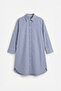 Long Shirt with Hidden Placket